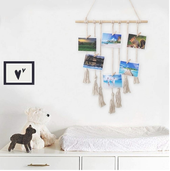Urban Outfitters Wall Decor Hanging Photo Display Wall Art Clips